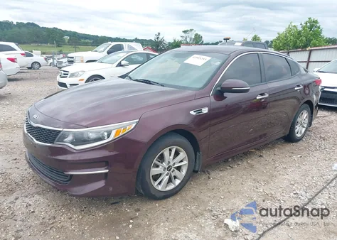 2016 Kia Optima Lx from USA, damaged, VIN 5XXGT4L35GG106956